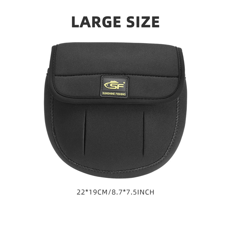 SF 3D 5 mm kalastusrulli kott Neopreenist kalastusrulli kaitsekoti ümbrise kaanehoidja kott