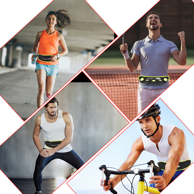 Tennise pallirihm 5 tennisepalli hoidja vöökott Fanny pakk jooksmiseks Jalgrattasõiduks kõndimiseks sörkimiseks välispordiks