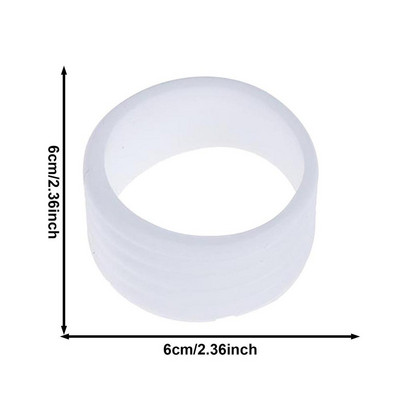 1 tk tennisereketi tihendus kummist rõngast käepidemega higi neelav rihm Fikseeritud silikoonrõngas venitatava käepidemega kummist rõngas