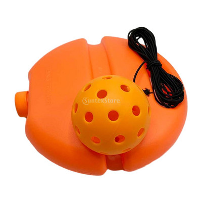 Pickleballi treener 40 auguga Pickleball Ball Pickleballi tarvikud Pickleballi treeningabi üksikmängijatele täiskasvanutele