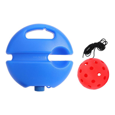 Pickleballi treener 40 auguga Pickleball Ball Pickleballi tarvikud Pickleballi treeningabi üksikmängijatele täiskasvanutele