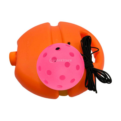 Pickleballi treener 40 auguga Pickleball Ball Pickleballi tarvikud Pickleballi treeningabi üksikmängijatele täiskasvanutele