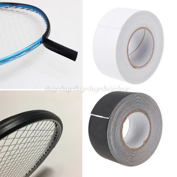 Προστατευτική ταινία κεφαλής ρακέτας τένις 500 cm Αυτοκόλλητα προστασίας κεφαλής ρακέτας τένις μειώνει την πρόσκρουση και την τριβή Ταινία προστασίας κεφαλής ρακέτας τένις N22 19
