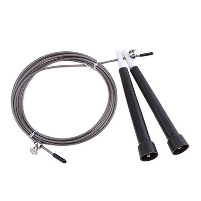 Jump Rope Speed Jumping Steel Wire Double Unders MMA Boxing Skipping Workout Προπόνηση γυμναστικής Άσκηση ρυθμιζόμενο μήκος