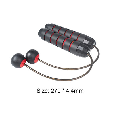 Šokinėjimo lynai vyrams Neslysta vaikų šokinėjimo virvė Patvarios belaidės šokinėjimo virvės Belaidės šokinėjimo virvės treniruoklių salės priedai