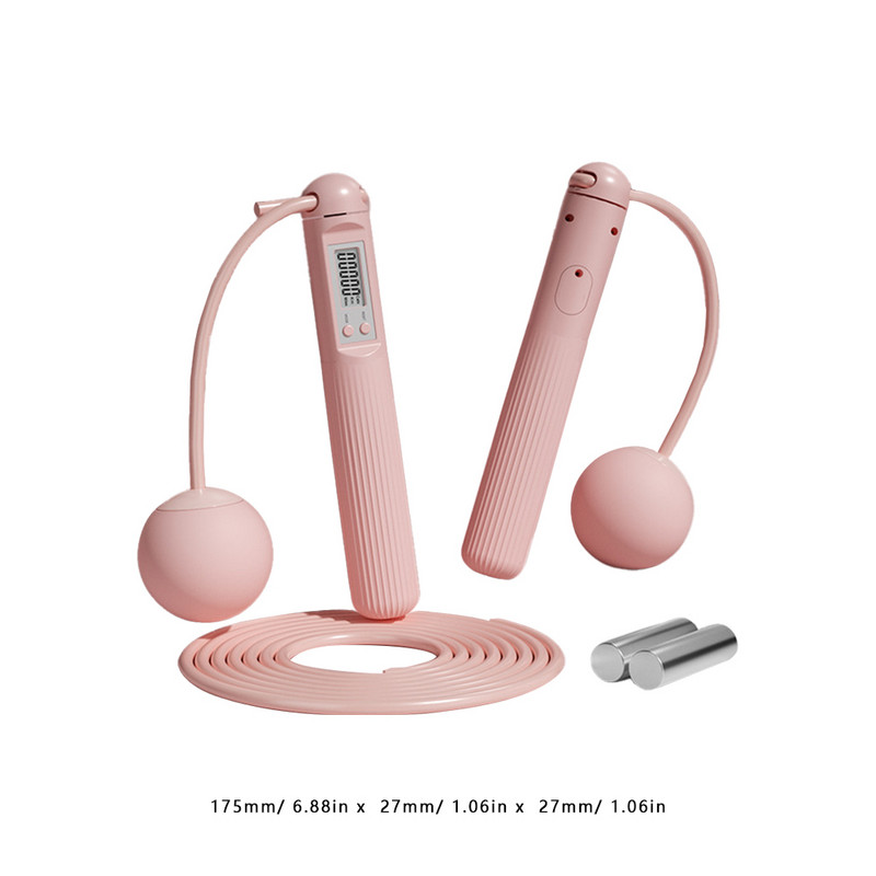 Šokinėjimo lynai vyrams Neslysta vaikų šokinėjimo virvė Patvarios belaidės šokinėjimo virvės Belaidės šokinėjimo virvės treniruoklių salės priedai