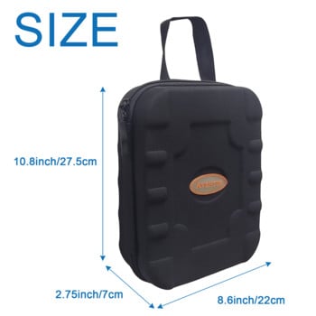 Мека чанта за свързване на риболовни принадлежности Мека чанта за свързване на примамки Организирано съхранение Устойчива на солена вода чанта за съхранение на риболовни принадлежности 8,5x8,5x1,1 инча