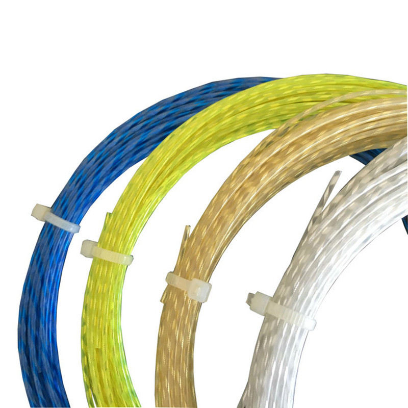 1kom Maloprodajna najlonska mekana teniska žica 1,30 mm sintetička žica za teniski trening Elastične žice od 12,2 m