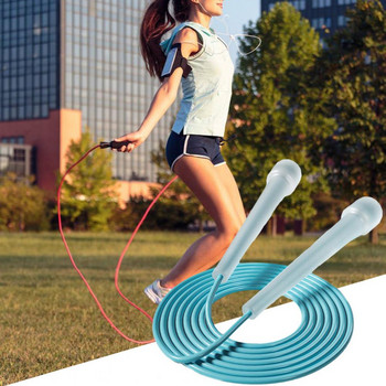 Fitness Jump Rope Ευέλικτο σχοινάκι ταχύτητας για αποτελεσματική απώλεια βάρους Fitness Ρυθμιζόμενο για εσωτερικούς/εξωτερικούς χώρους για ενήλικες
