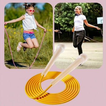 Fitness Jump Rope Ευέλικτο σχοινάκι ταχύτητας για αποτελεσματική απώλεια βάρους Fitness Ρυθμιζόμενο για εσωτερικούς/εξωτερικούς χώρους για ενήλικες