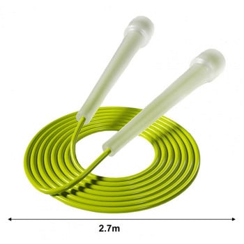 Fitness Jump Rope Ευέλικτο σχοινάκι ταχύτητας για αποτελεσματική απώλεια βάρους Fitness Ρυθμιζόμενο για εσωτερικούς/εξωτερικούς χώρους για ενήλικες