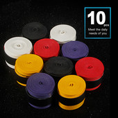 Queshark 10 tk Kaetud libisemisvastased tennisekatted sulgpalli käepidemed hingavad tennisereketi teibid Higipaelad Õngeritva mähised