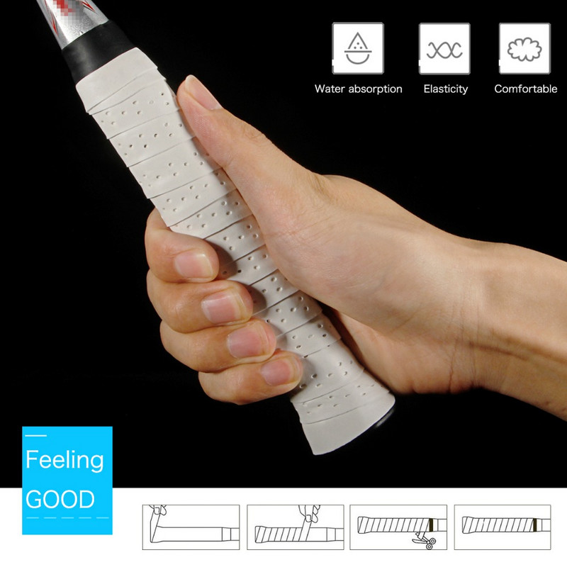 Queshark 10 tk Kaetud libisemisvastased tennisekatted sulgpalli käepidemed hingavad tennisereketi teibid Higipaelad Õngeritva mähised