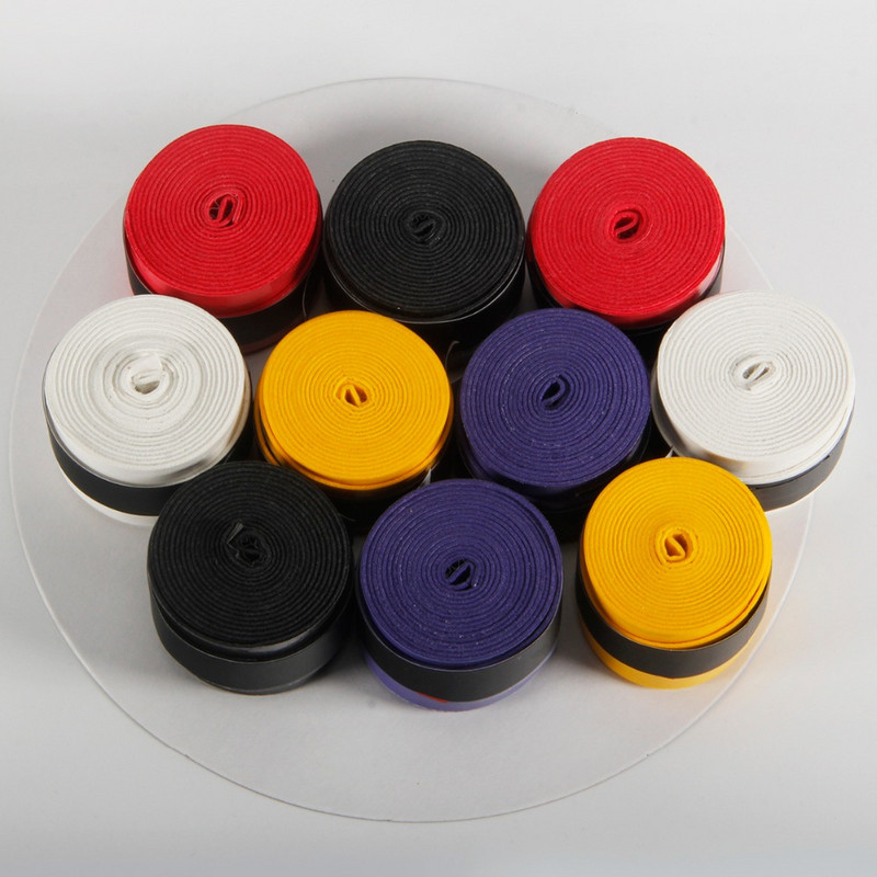 Queshark 10 tk Kaetud libisemisvastased tennisekatted sulgpalli käepidemed hingavad tennisereketi teibid Higipaelad Õngeritva mähised