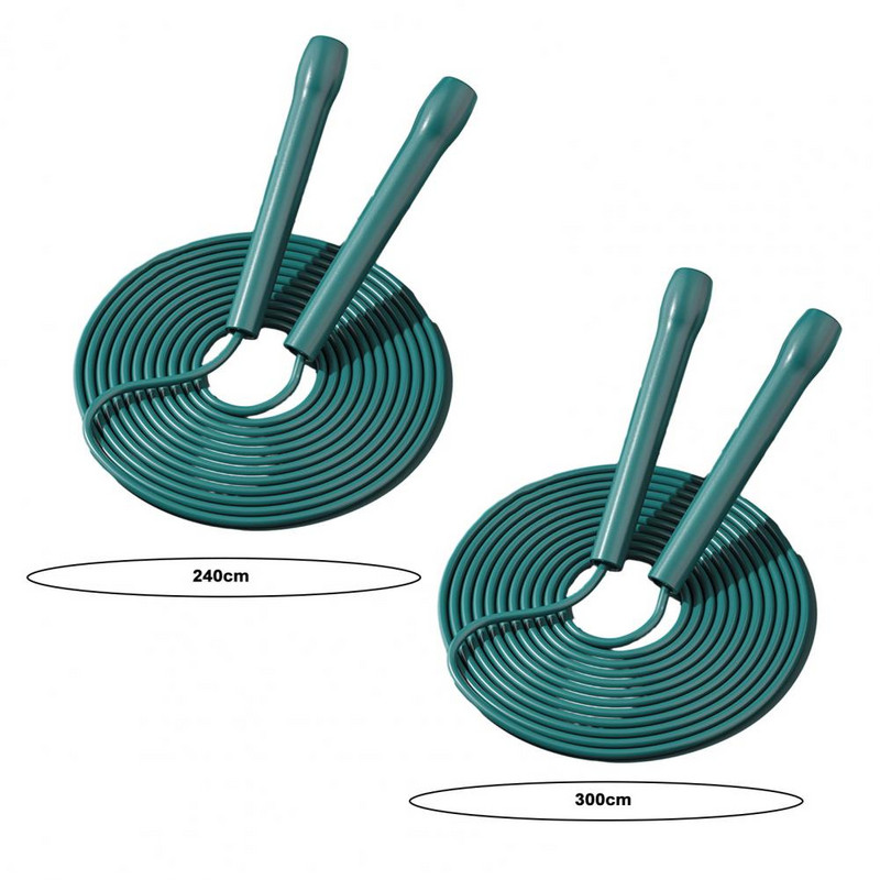 Greitojo šuolio virvė Ergonomiška rankena Greitoji šokinėjimo virvė, skirta vaikams, suaugusiems, lengva, nesipainiojanti šokdynė, pritaikyta svoriui