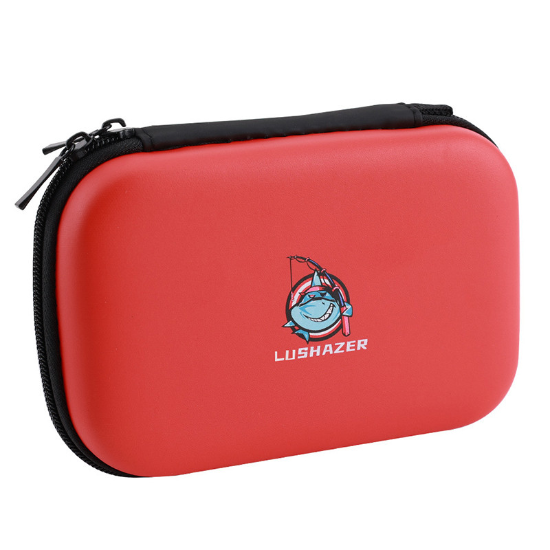 Püügipeibutis Spinner Litritega kott Kärbsed Pliipea Konksu Mähis Kaasaskantav Rahakoti ümbris EVA Liner 16 Sööta Püügisöötade Säilituskott