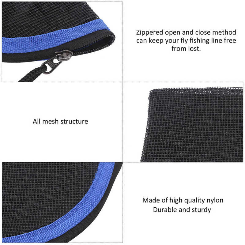 Torba za pohranu konaca za mušičarenje Torbica za pecanje Mreža poput Leadera za pohranu vrhova za pecanje 7 utora Paket s konacom za pecanje Novčanik Torba za pribor za pecanje