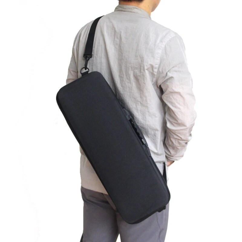 Φορητές τσάντες ψαρέματος εξωτερικού χώρου JSFUN EVA τσάντα μεταφοράς με καλάμι ψαρέματος και καρούλι με θήκη αποθήκευσης ιμάντα Pesca