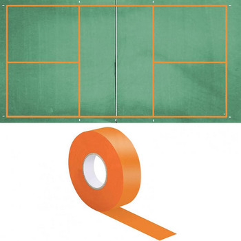 Лента за маркиране на открито игрище за пикълбол Лента за баскетболен тенис корт Самозалепваща лента за маркиране на спортно игрище Спортни принадлежности