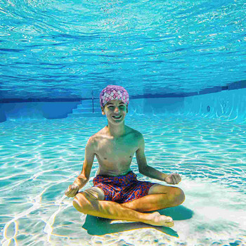 Сладко момиче Шапка за плуване за деца Детска водоустойчива еластична шапка за басейн Шапки за къпане Gorro Natacion Шапка за гмуркане Детска