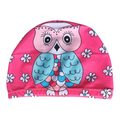 Djeca, slatka kapa za plivanje od elastične tkanine iz crtića, bazen, sportska zaštita za uši, šešir, šeširi za kupanje, kape za dječake i djevojčice