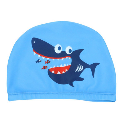 Djeca, slatka kapa za plivanje od elastične tkanine iz crtića, bazen, sportska zaštita za uši, šešir, šeširi za kupanje, kape za dječake i djevojčice