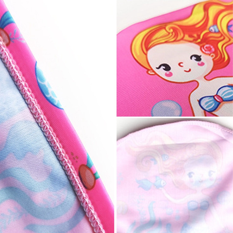 Djeca, slatka kapa za plivanje od elastične tkanine iz crtića, bazen, sportska zaštita za uši, šešir, šeširi za kupanje, kape za dječake i djevojčice