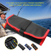 12 pesaga kalapüügi landi kott püügikott landi korraldaja taskusööda hoidmise varustus Jig Fishing Reguleeritav landipüügi veekindel L2E1