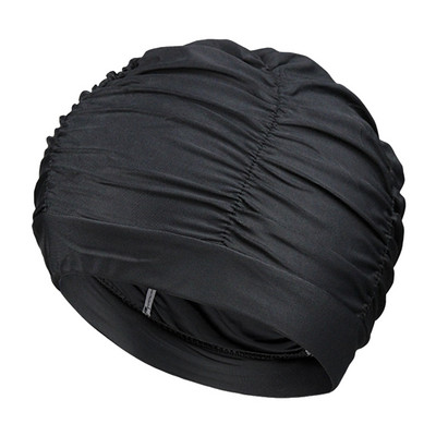 Ujumismüts Ujumismüts Veespordi Turban Mütsid 15,5 cm Ujumismüts Pikad Juuksed Müts 2023 Uued ujumistarvikud