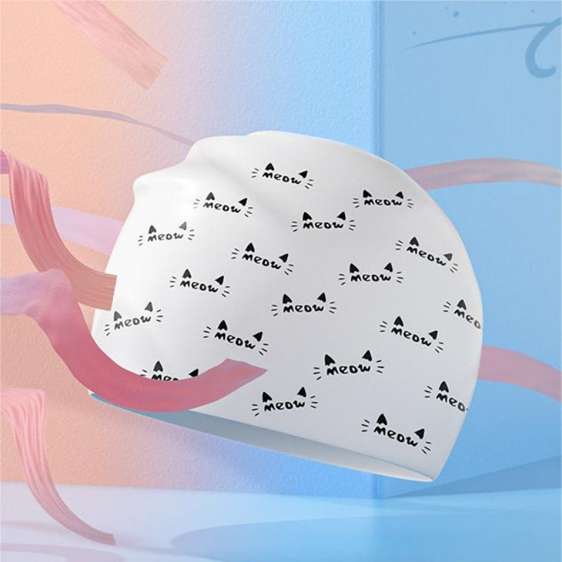 Nova kapa za plivanje 2023. Silikonska modna vodootporna plus profesionalna udobna kapa za plivanje s glavom batlera Oprema za plivanje Kapa