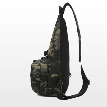 Rilibegan Luya Crossbody Bag Tactical Outdoor Big Chest Bags Мъжки чанти за едно рамо Риболовна въдица Многофункционални чанти за ракла