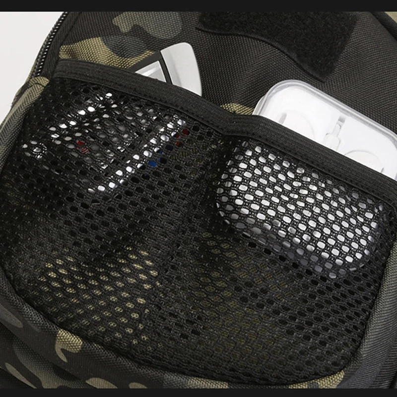 Τσάντες χιαστί Rilibegan Luya Tactical υπαίθριες τσάντες μεγάλου στήθους Ανδρικές τσάντες ώμου για ένα καλάμι Πολυλειτουργικές τσάντες στήθους