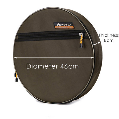 Lawaia Jednoslojna torba za ribolov Okrugle mreže Vreće za pakiranje pribora za ribolov Platnena torba za ribarsku mrežu Torbe za ribolov na otvorenom