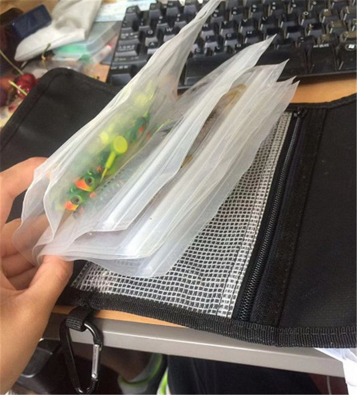 Kaasaskantavad kalapüügi pehmed landikotid Lõuend Veekindel litrid Jig Bag Söödakott Söödakott Pehmed Landid Söödakotid Kokkupandav kalakott