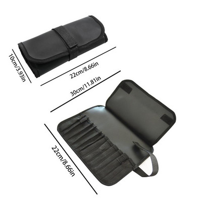 12 αυλακώσεις Portabale Fishing Lure Τσάντα κουταλιού Πτυσσόμενη τσάντα ψαρέματος Jig τσάντα ψαρέματος Ατζέντα τσάντα τσέπης για δολώματα Γάντζοι Γραμμές