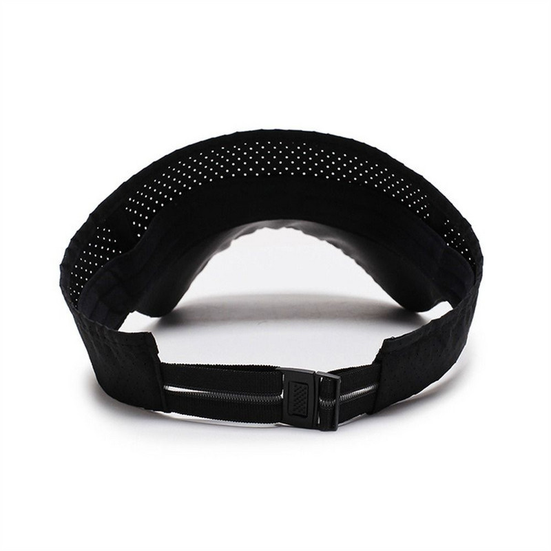 Reguliuojama bėgimo kepurė golfo žygiams pėsčiomis nuo UV spindulių apsauga kvėpuojanti tuščia viršutinė kepurė Patogi greitai džiūstanti teniso kepurė vyrams, moterims