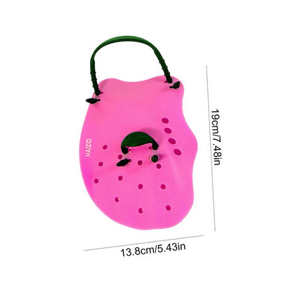 Ujumismõlad kätele Lastele Reguleeritav silikoonist vööga ujumiskindad Kaasaskantavad täiskasvanute ujumisvahendid äravooluavadega