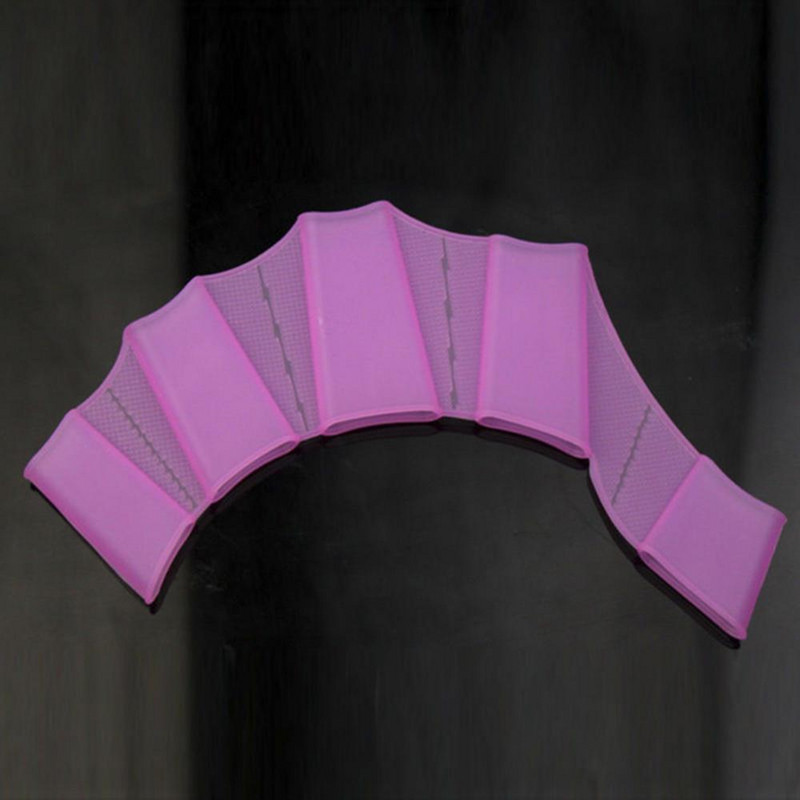 1 pora vaikams suaugusiems skirtos silikoninės irklentės, plaukimo pirštinės su tinkleliu, lengvai naudojamos Patogios daugkartinio naudojimo nardymo pirštinės 그물장갑