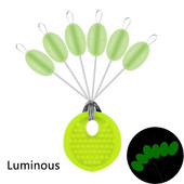 60 tk 10 komplekti SML XL Big Line Stop Space Oad Püügitarbed Merikarpkala Kärbsepüügi Sööt Tööriist Float Säga ümmargune ujuvpall