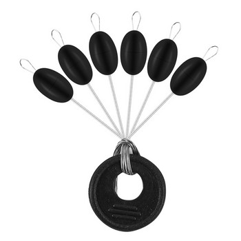 60 бр. 10 комплекта SML XL Big Line Stop Space Beans Риболовни принадлежности Морски шаран Инструмент за стръв за риболов на муха Плувка Сом Кръгла топка с плувка