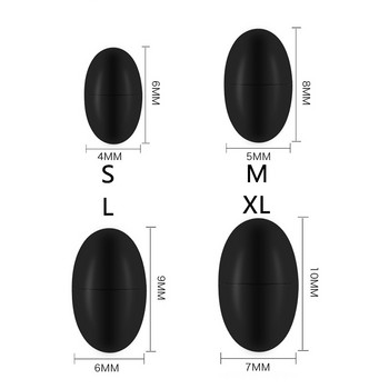 60 τμχ 10 σετ SML XL Big Line Stop Space Φασόλια Είδη ψαρέματος Θαλασσινός κυπρίνος Μύγα Εργαλείο δόλωμα ψαρέματος Float γατόψαρο Στρογγυλή μπάλα