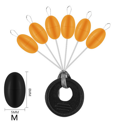 60 tk 10 komplekti SML XL Big Line Stop Space Oad Püügitarbed Merikarpkala Kärbsepüügi Sööt Tööriist Float Säga ümmargune ujuvpall