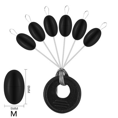 60 tk 10 komplekti SML XL Big Line Stop Space Oad Püügitarbed Merikarpkala Kärbsepüügi Sööt Tööriist Float Säga ümmargune ujuvpall