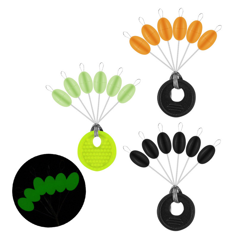 60 tk 10 komplekti SML XL Big Line Stop Space Oad Püügitarbed Merikarpkala Kärbsepüügi Sööt Tööriist Float Säga ümmargune ujuvpall