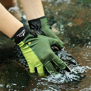 Γάντια υποβρύχιο ψάρεμα Φορητά γάντια κατάδυσης με αναπνευστήρα Ελαφρύ ελαστικό αντιχαρακτική άνετος εξοπλισμός για θαλάσσια σπορ