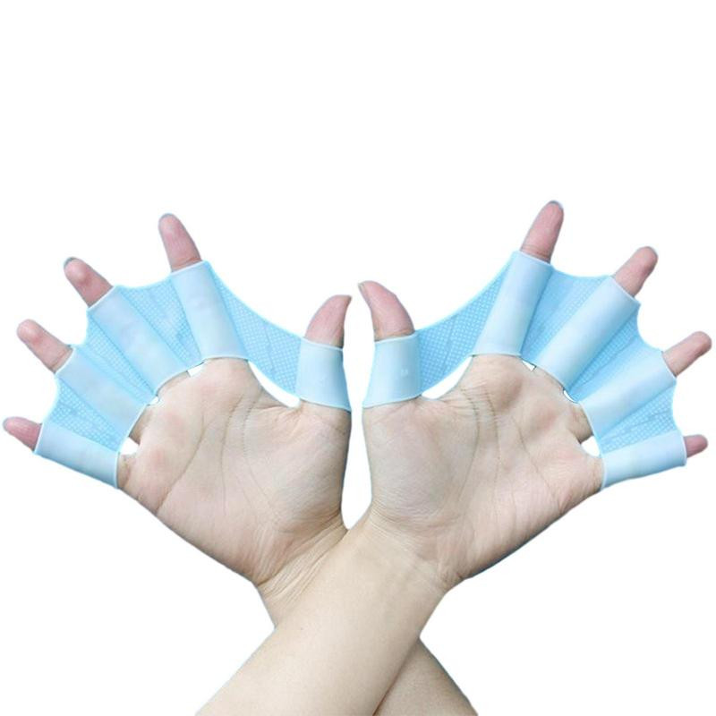 Ujumine, poolsõrm, käeuimed, mehed, naised, lapsed, bassein, sport, professionaalsed treeningud, silikoonist vööga, kindad, mõlad, varustus