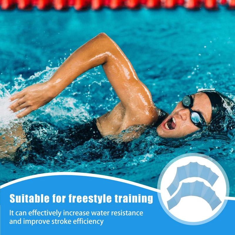 Ujumine, poolsõrm, käeuimed, mehed, naised, lapsed, bassein, sport, professionaalsed treeningud, silikoonist vööga, kindad, mõlad, varustus