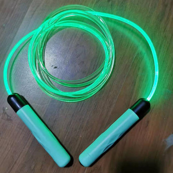 Glowing Jump Rope Ρυθμιζόμενο αντιολισθητικό σχοινάκι που λειτουργεί με ελαφρύ σχοινάκι LED TPU Light Up Φωτεινό σχοινάκι για παιδιά
