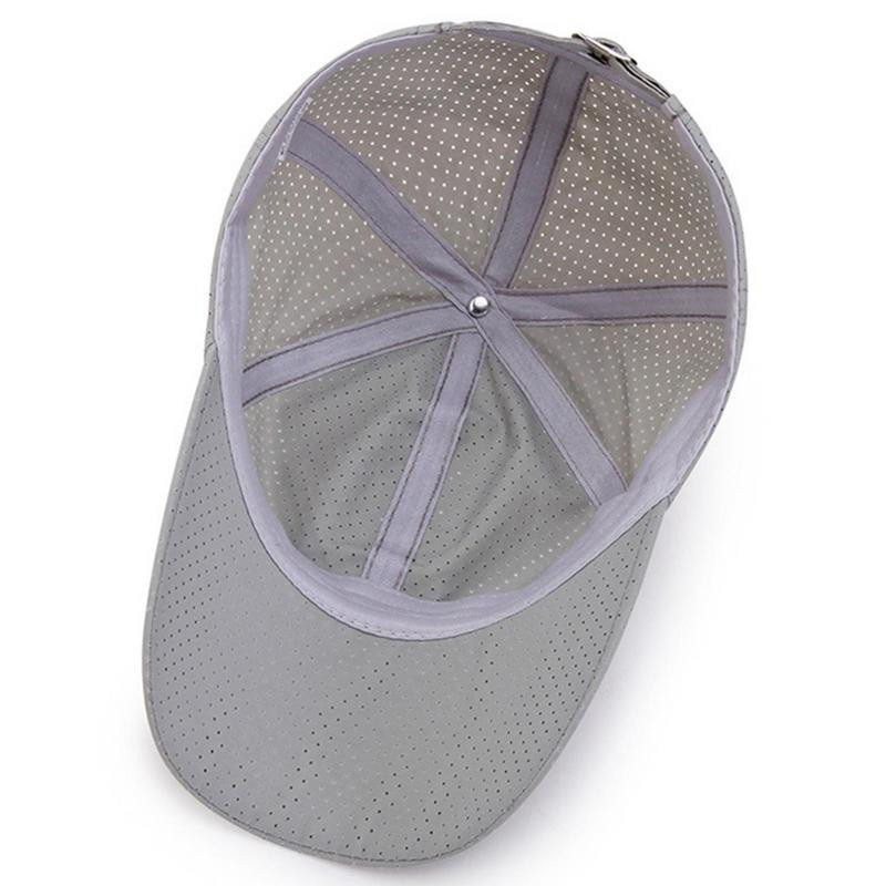 Parasolar Mini găuri Căciuli de alergare respirabile Sport și timp liber din catifea Tenis Căciuli pentru femei Golf Pălării pentru bărbați pentru plajă de vară