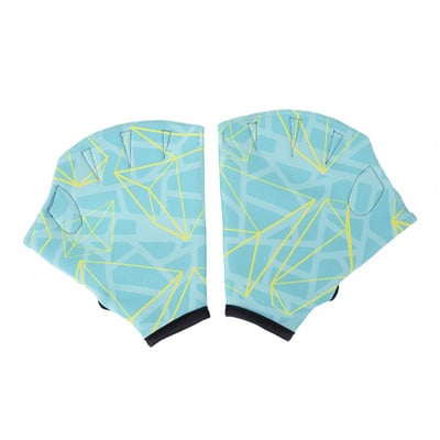 Unisex 1 pereche de mănuși ușoare utile pentru antrenament pentru înot Echipament de înot elastic